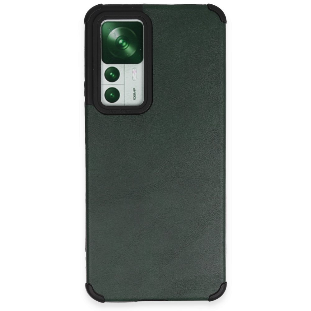 Xiaomi Mi 12T Pro Kılıf Loop Deri Silikon - Yeşil  Xiaomi Mi 12T Pro Kılıf Loop Deri Silikon - Yeşil