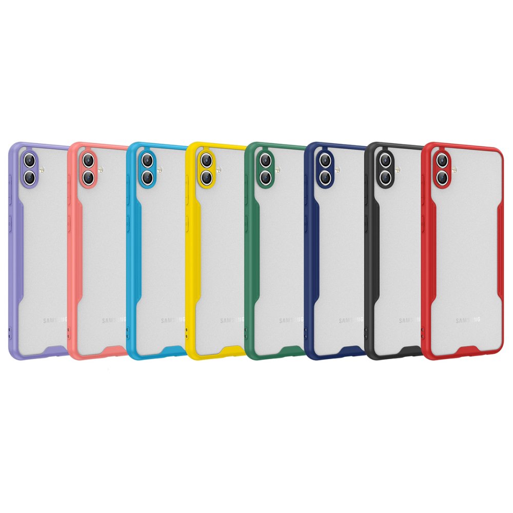  Samsung Galaxy A04 Kılıf Platin Silikon - Sarı