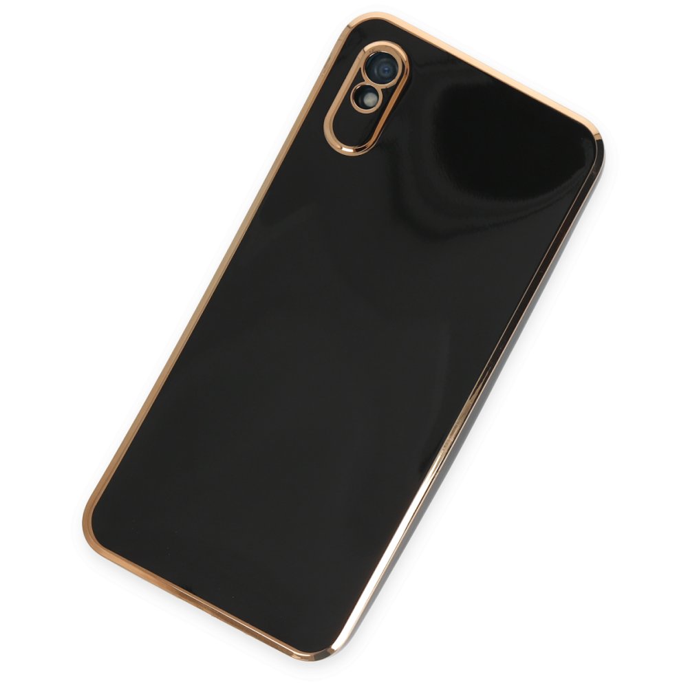 Redmi 9A Kılıf Volet Silikon - Siyah Redmi 9A Kılıf Volet Silikon - Siyah