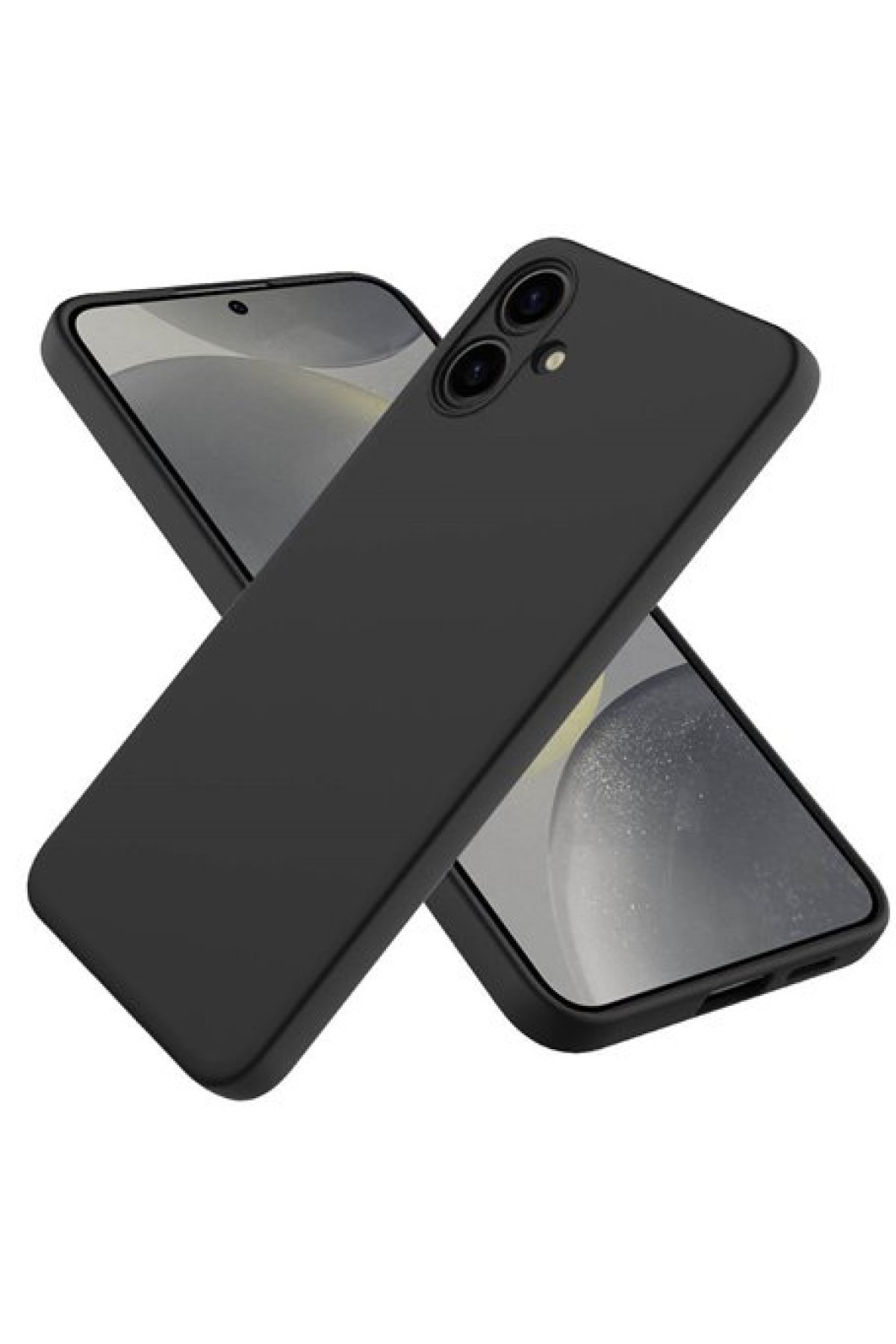  Samsung Galaxy A06 Kılıf First Silikon - Siyah