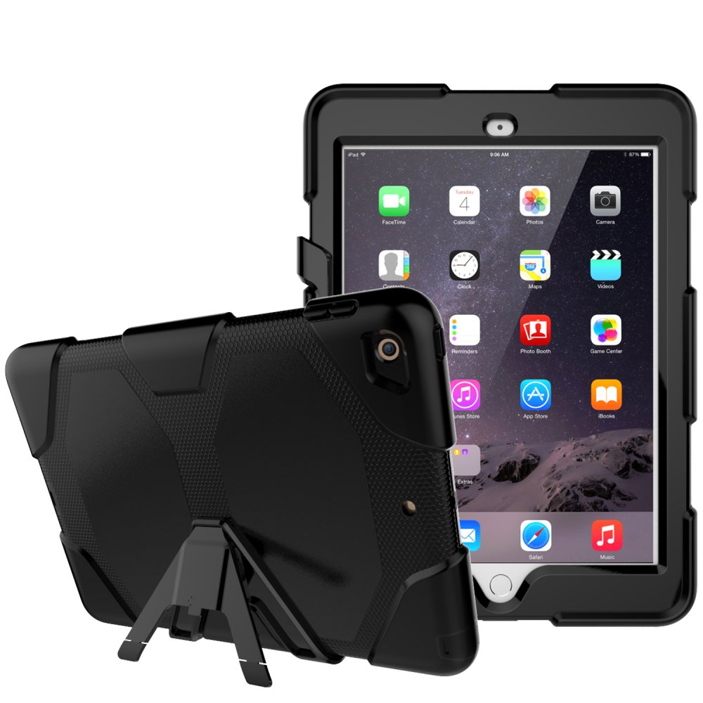 iPad 9.7 (2018) Kılıf Griffin Tablet Kapak - Siyah iPad 9.7 (2018) Kılıf Griffin Tablet Kapak - Siyah