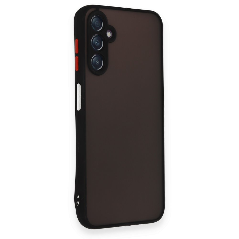  Samsung Galaxy A14 4G Kılıf Montreal Silikon Kapak - Siyah