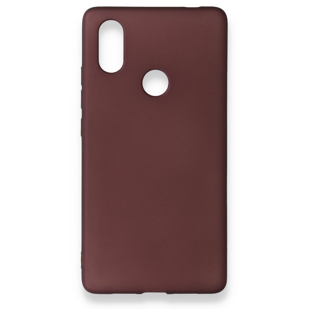 Xiaomi Mi 8 SE Kılıf First Silikon - Mürdüm Xiaomi Mi 8 SE Kılıf First Silikon - Mürdüm