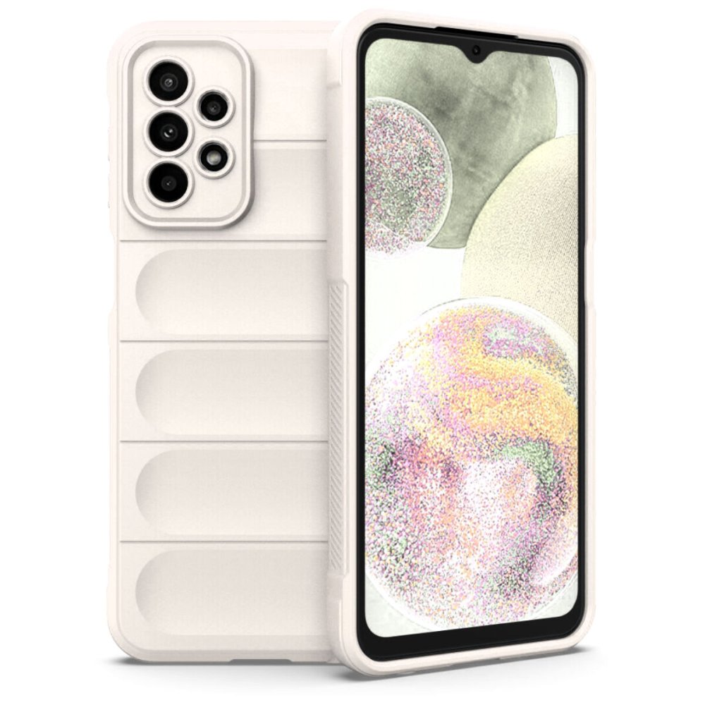  Samsung Galaxy A23 4G Kılıf Optimum Silikon - Krem