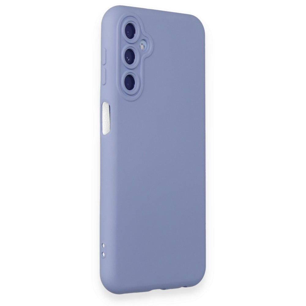  Samsung Galaxy M34 5G Kılıf Nano içi Kadife Silikon - Lila