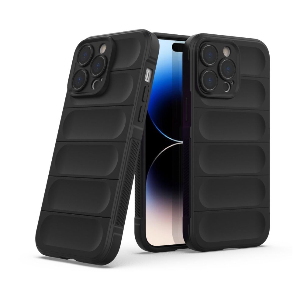 iPhone 15 Pro Max Kılıf Optimum Silikon - Siyah iPhone 15 Pro Max Kılıf Optimum Silikon - Siyah