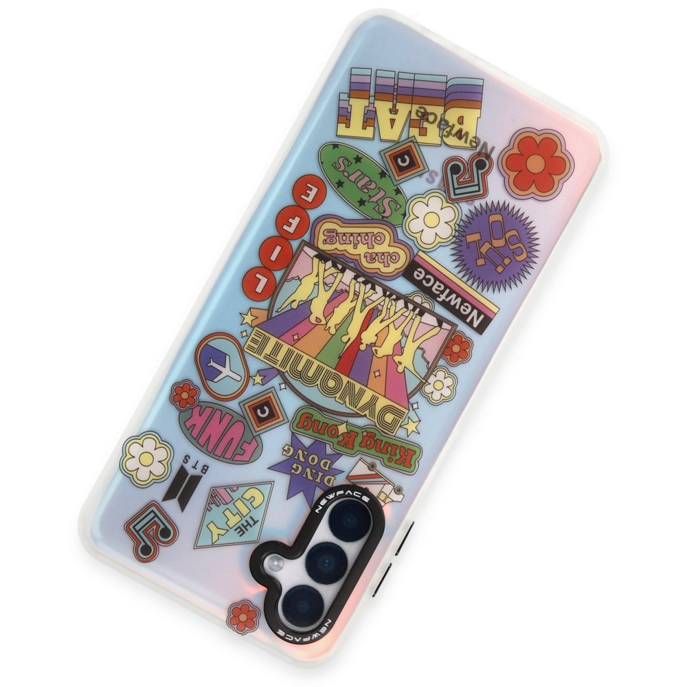  Samsung Galaxy A04S Kılıf Estoril Desenli Kapak - Estoril - 14