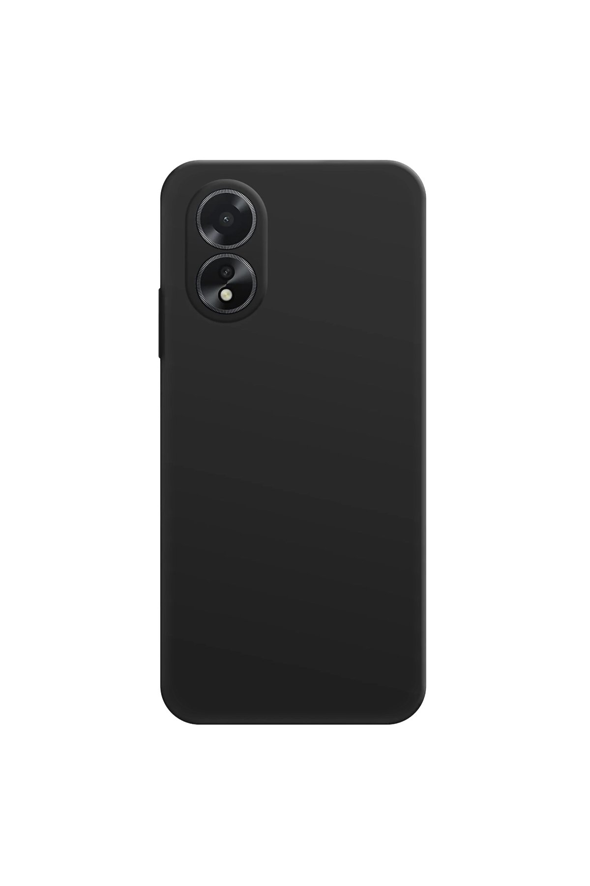  Oppo A38 Kılıf First Silikon - Siyah