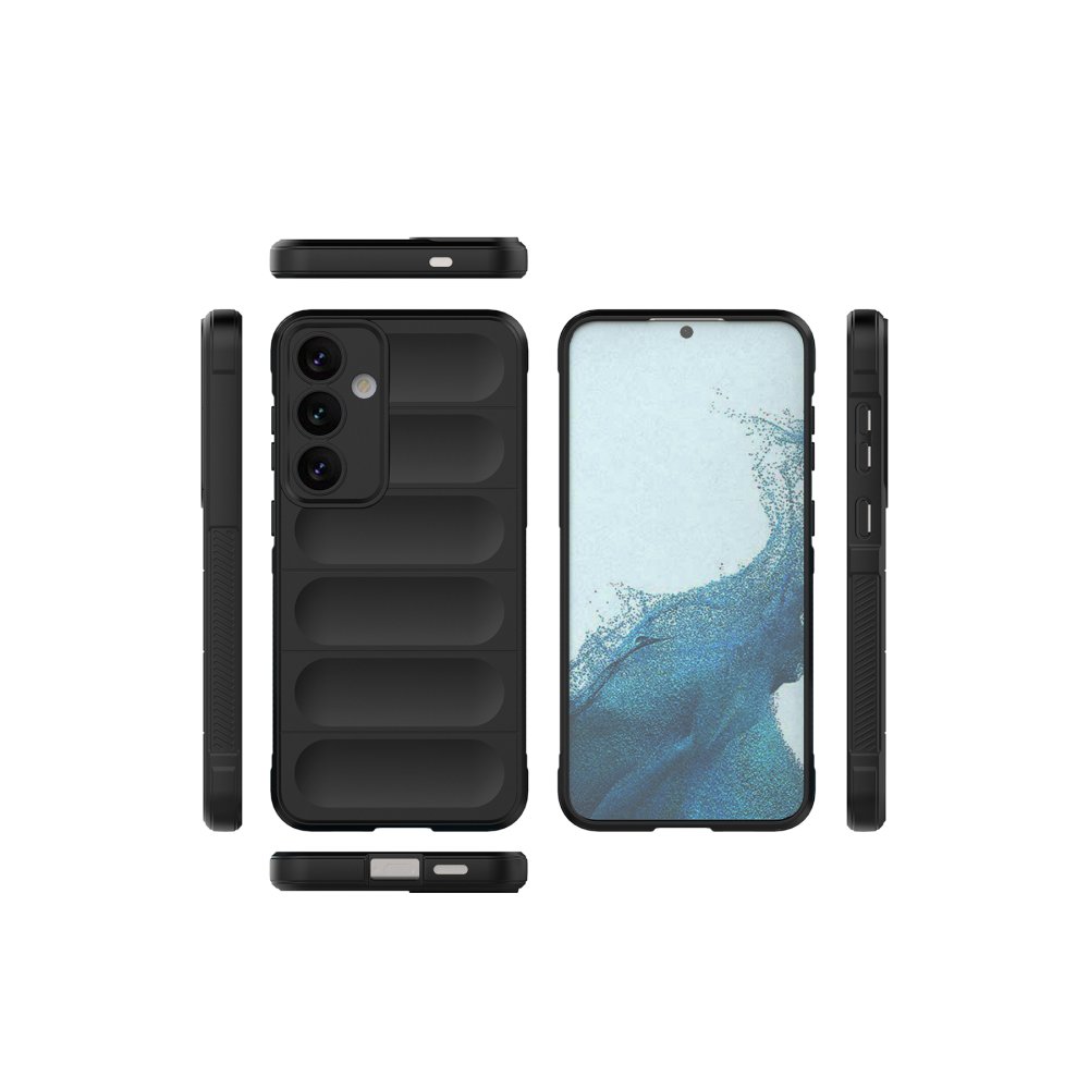  Samsung Galaxy S24 Kılıf Optimum Silikon - Siyah