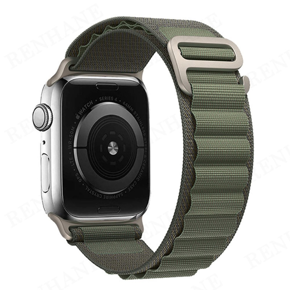  Apple Watch Ultra 49mm Mountain Kordon - Yeşil