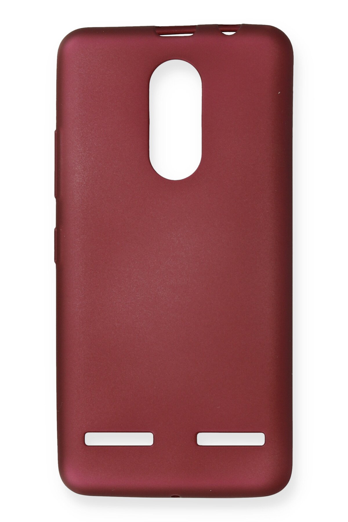  Lenovo K6 Kılıf First Silikon - Mürdüm