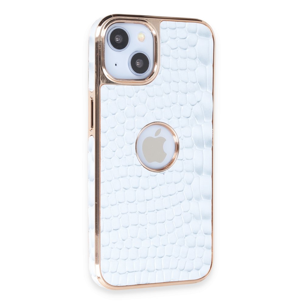  iPhone 14 Kılıf Snake Kapak - Sierra Blue