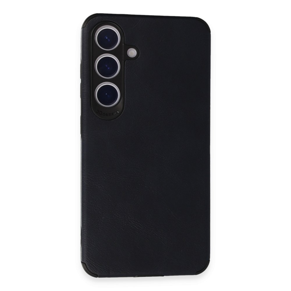  Samsung Galaxy S24 Kılıf Loop Deri Silikon - Lacivert