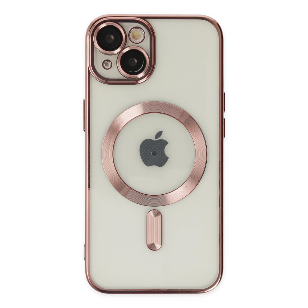 iPhone 14 Plus Kılıf Kross Magneticsafe Kapak - Rose  iPhone 14 Plus Kılıf Kross Magneticsafe Kapak - Rose