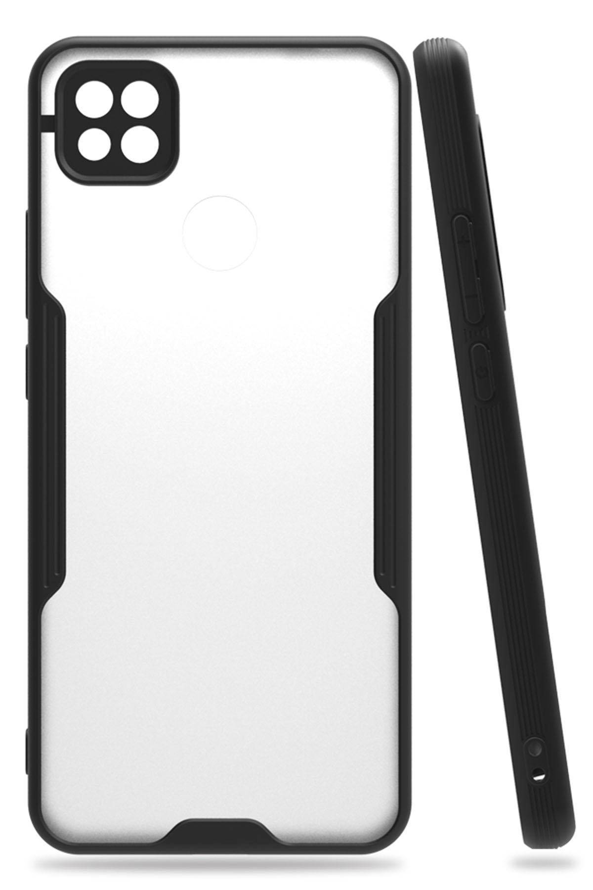 Redmi 9C Kılıf Platin Silikon - Siyah