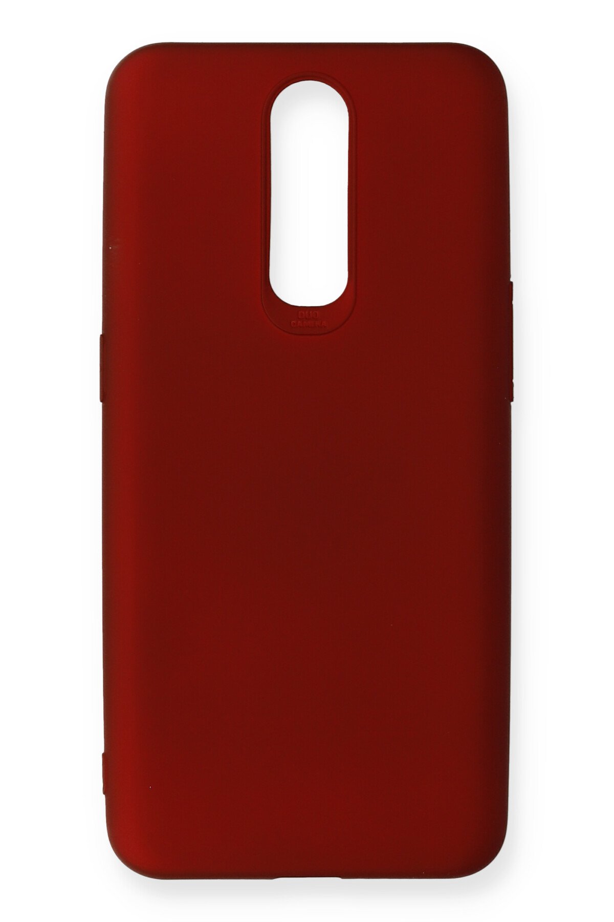 Oppo RX17 Pro Kılıf First Silikon - Bordo Oppo RX17 Pro Kılıf First Silikon - Bordo