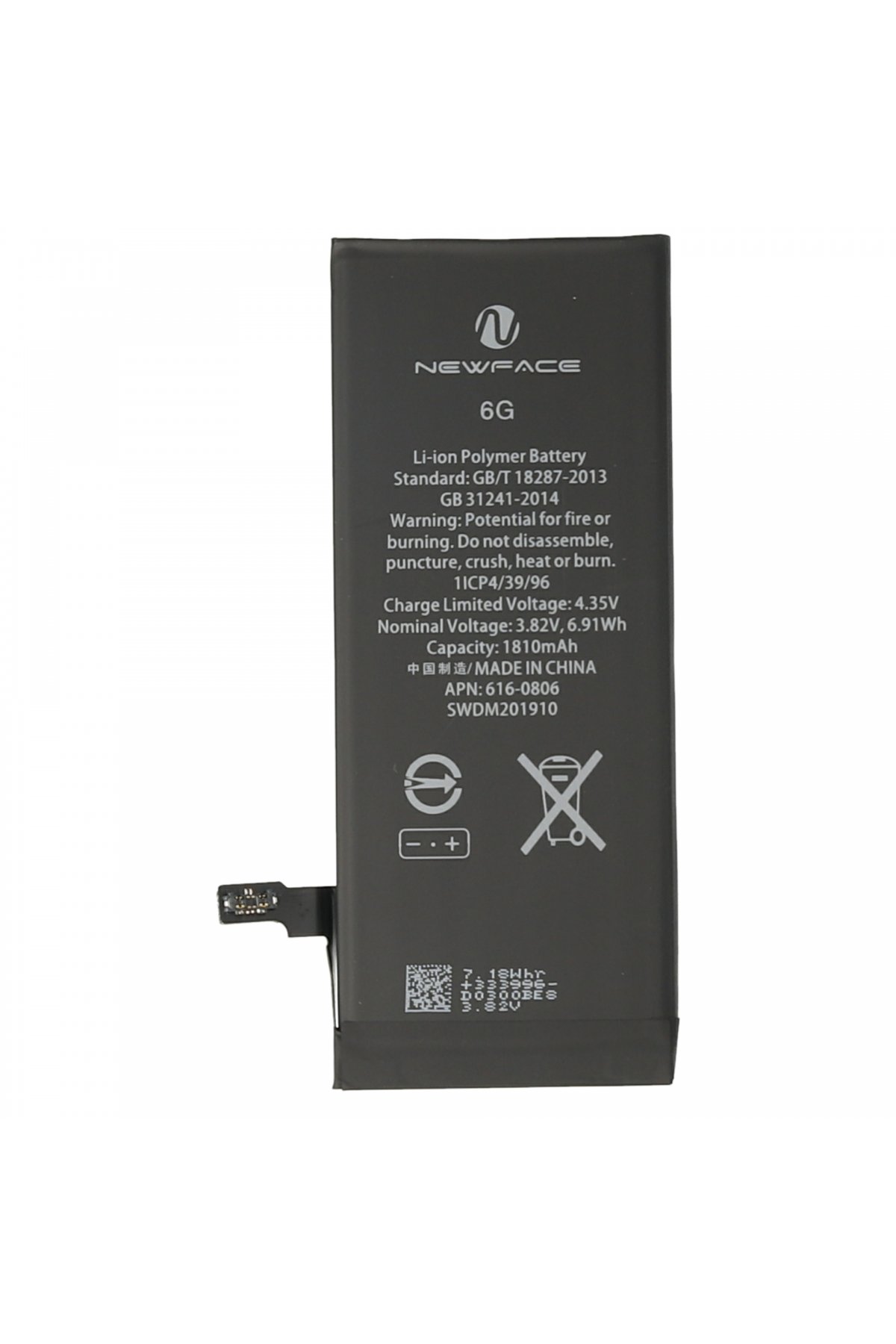  iPhone 6 Uyumlu Batarya (1900mAh)