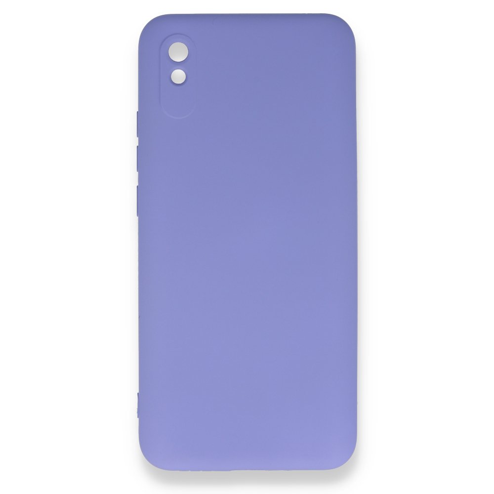 Redmi 9A Kılıf Nano içi Kadife Silikon - Lila Redmi 9A Kılıf Nano içi Kadife Silikon - Lila