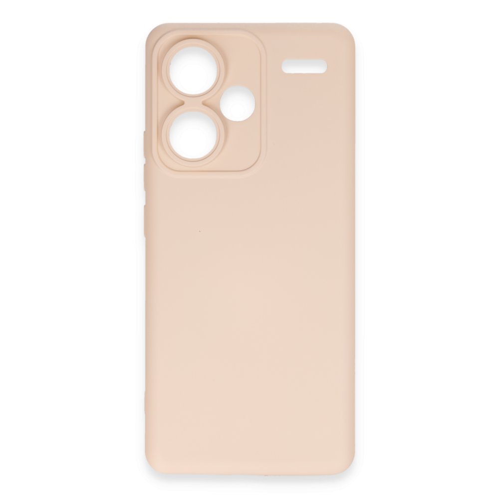 Redmi Note 13 Pro Plus Kılıf Nano içi Kadife Silikon - Pudra Redmi Note 13 Pro Plus Kılıf Nano içi Kadife Silikon - Pudra
