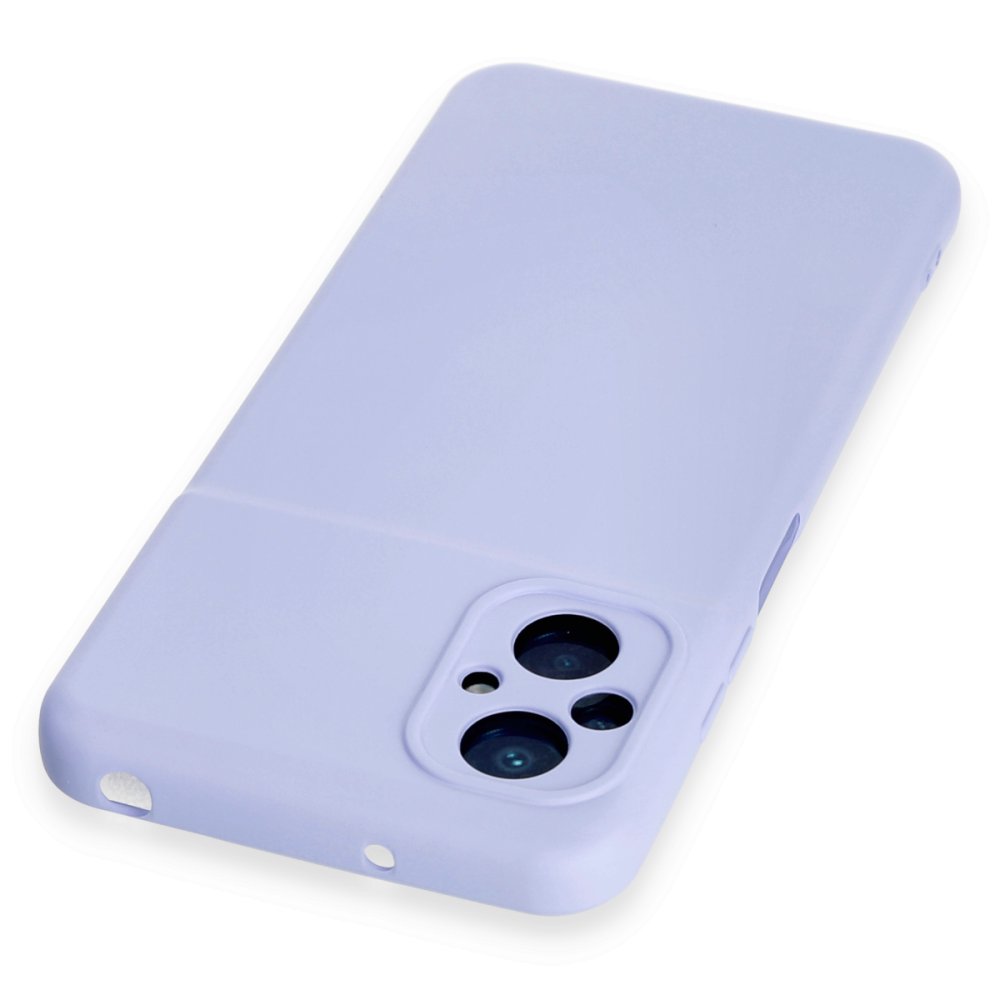 Xiaomi Poco M5 Kılıf Nano içi Kadife Silikon - Lila Xiaomi Poco M5 Kılıf Nano içi Kadife Silikon - Lila