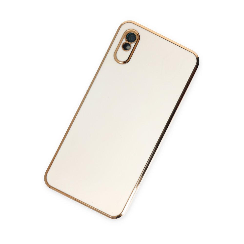 Redmi 9A Kılıf Volet Silikon - Beyaz Redmi 9A Kılıf Volet Silikon - Beyaz