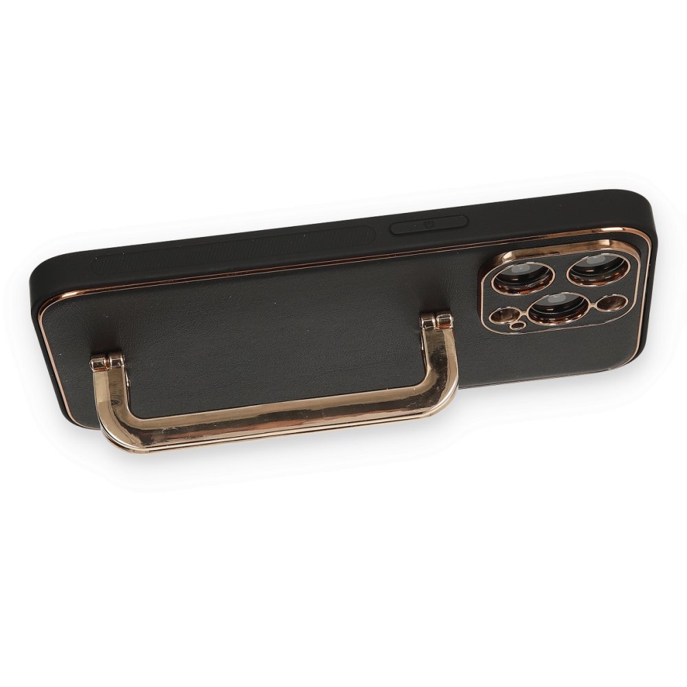 iPhone 14 Pro Kılıf Coco Elit Kapak - Siyah  iPhone 14 Pro Kılıf Coco Elit Kapak - Siyah