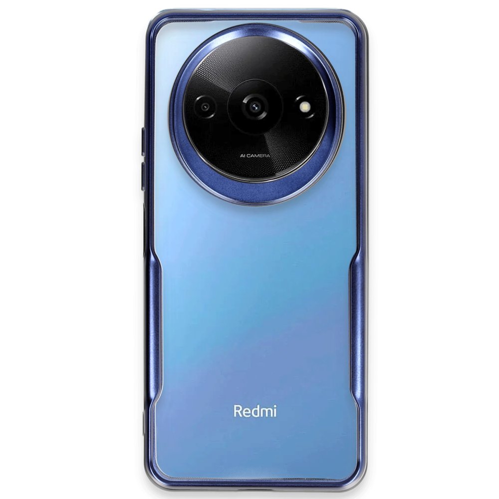 Redmi A3 4G Kılıf Boyi Silikon Kapak - Lacivert