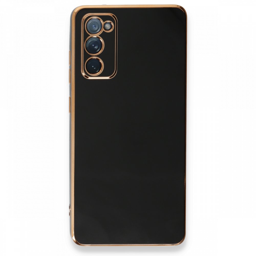  Samsung Galaxy S20 FE Kılıf Volet Silikon - Siyah