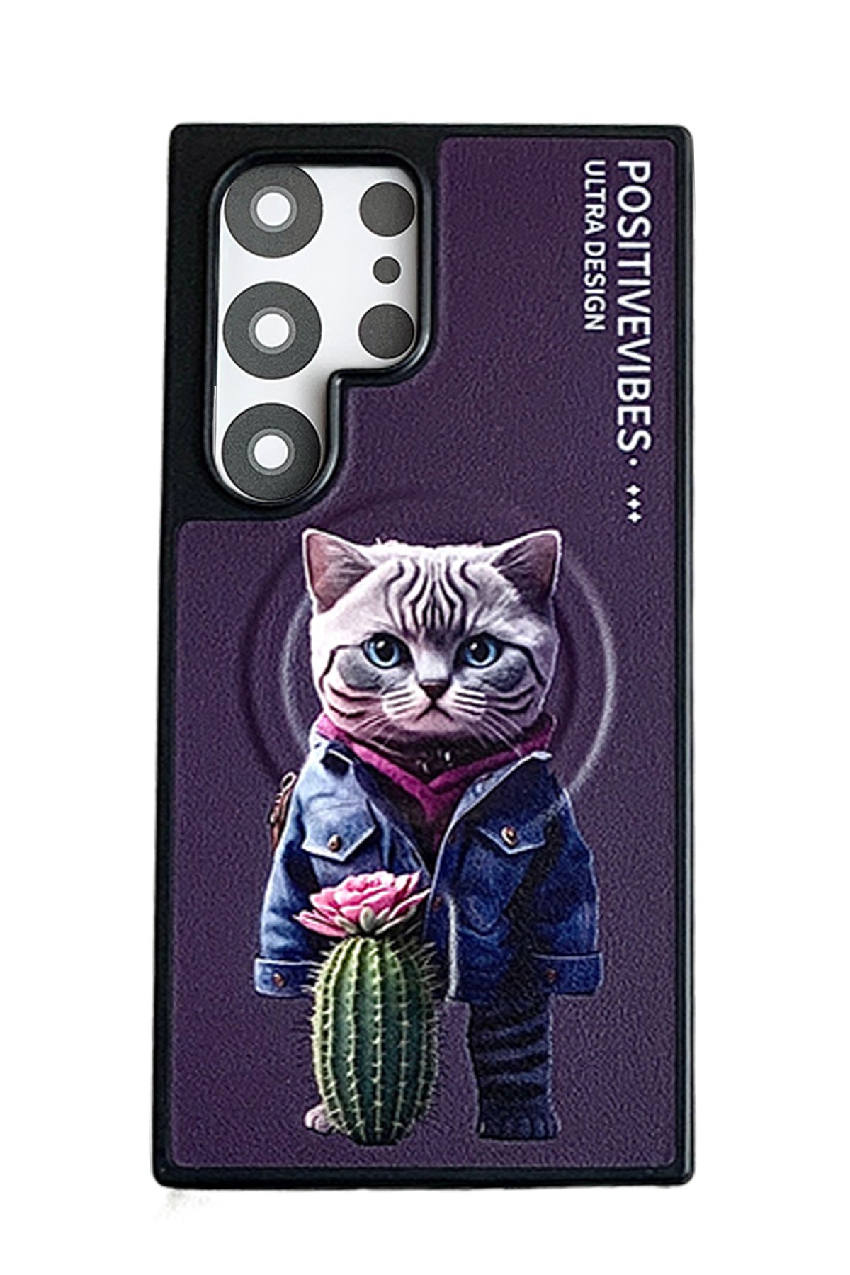 Joko Samsung Galaxy S23 Ultra Fun Magsafe Kapak - Derin Mor