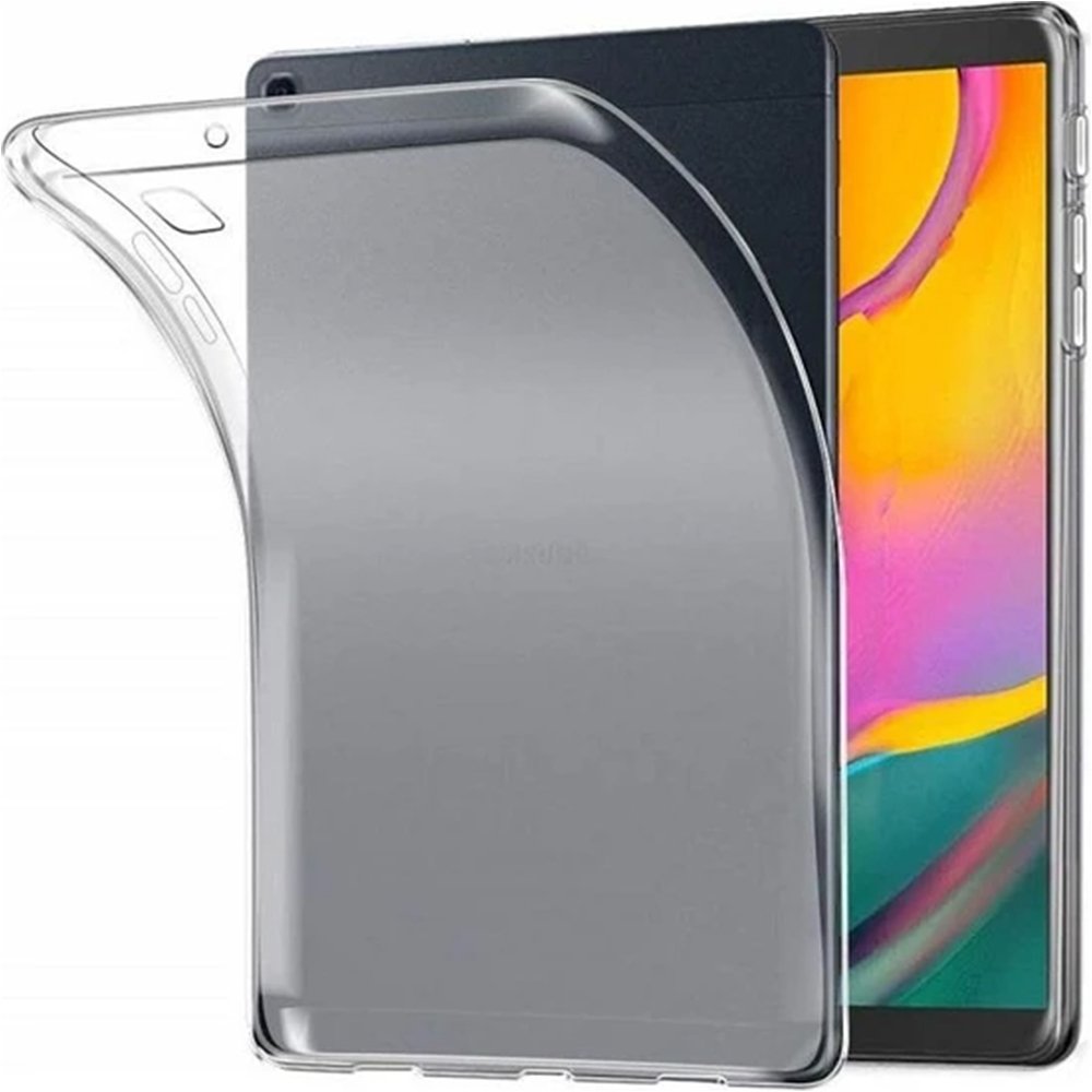 Samsung Galaxy T290 Tab A 8 Kılıf Tablet Şeffaf Silikon - Şeffaf