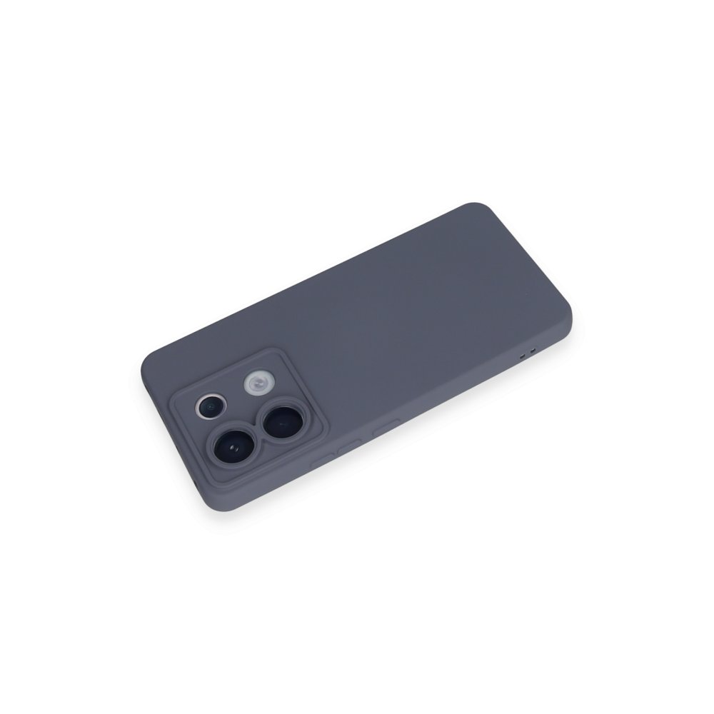 Redmi Note 13 Pro 5G Kılıf Nano içi Kadife Silikon - Gri Redmi Note 13 Pro 5G Kılıf Nano içi Kadife Silikon - Gri
