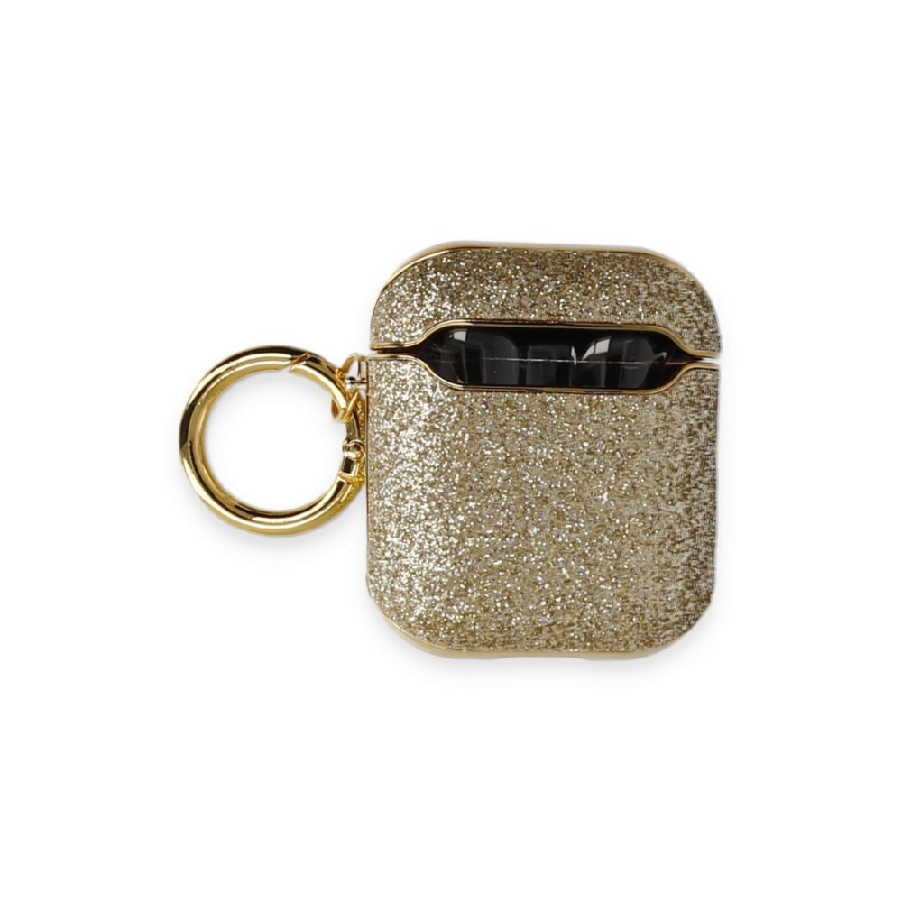 Airpods 2 (2.nesil) Spell Simli Kılıf - Gold Airpods 2 (2.nesil) Spell Simli Kılıf - Gold