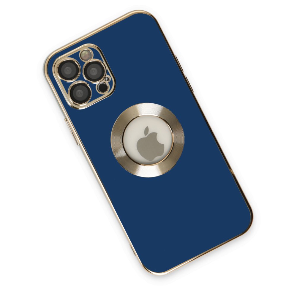  iPhone 12 Pro Kılıf Store Silikon - Mavi