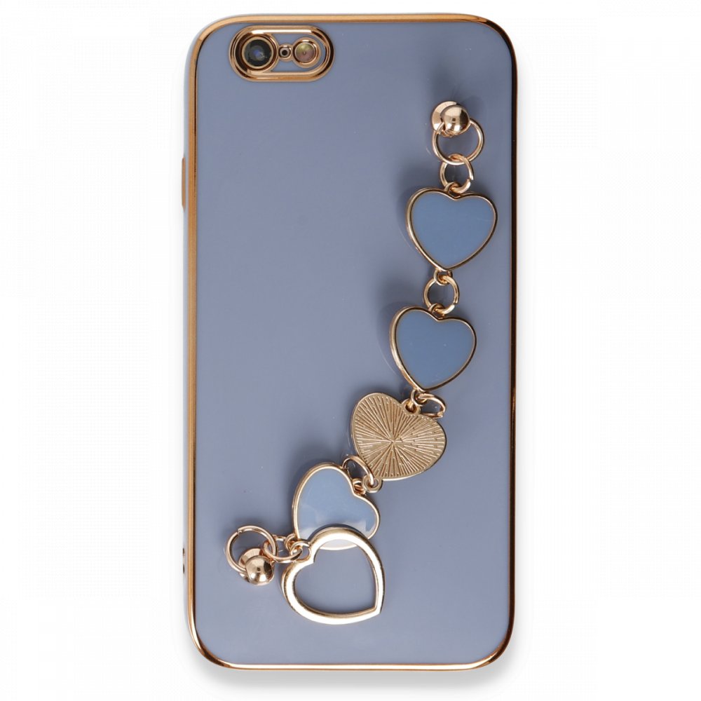 iPhone 6 Kılıf Esila Silikon - Gri  iPhone 6 Kılıf Esila Silikon - Gri