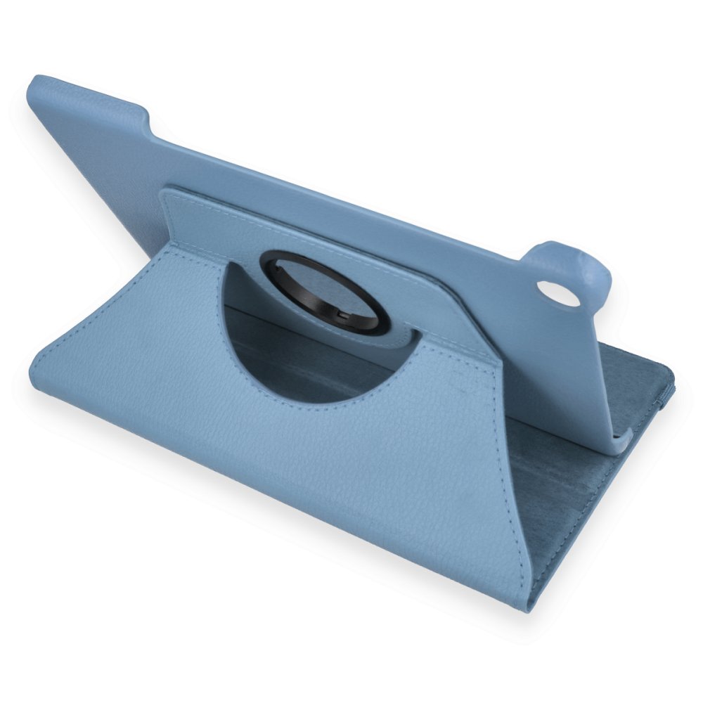 Huawei Honor Pad X8 10.1 Kılıf 360 Tablet Deri Kılıf - Turkuaz  Huawei Honor Pad X8 10.1 Kılıf 360 Tablet Deri Kılıf - Turkuaz