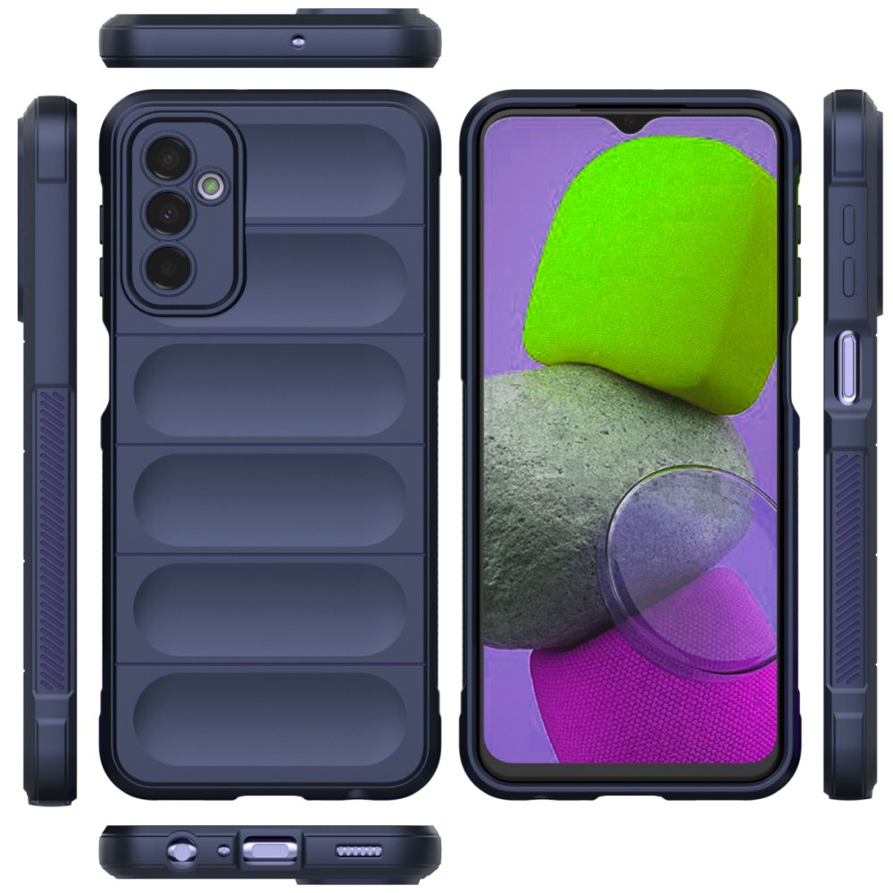  Samsung Galaxy M23 Kılıf Optimum Silikon - Lacivert