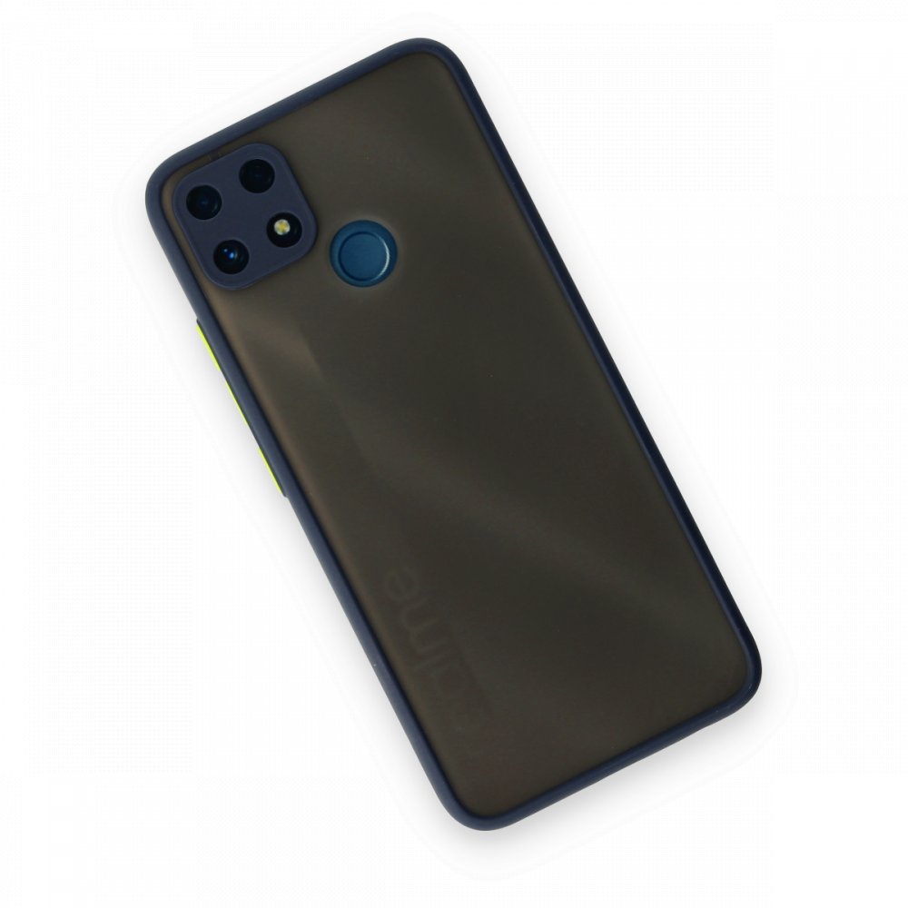  Realme C25s Kılıf Montreal Silikon Kapak - Lacivert