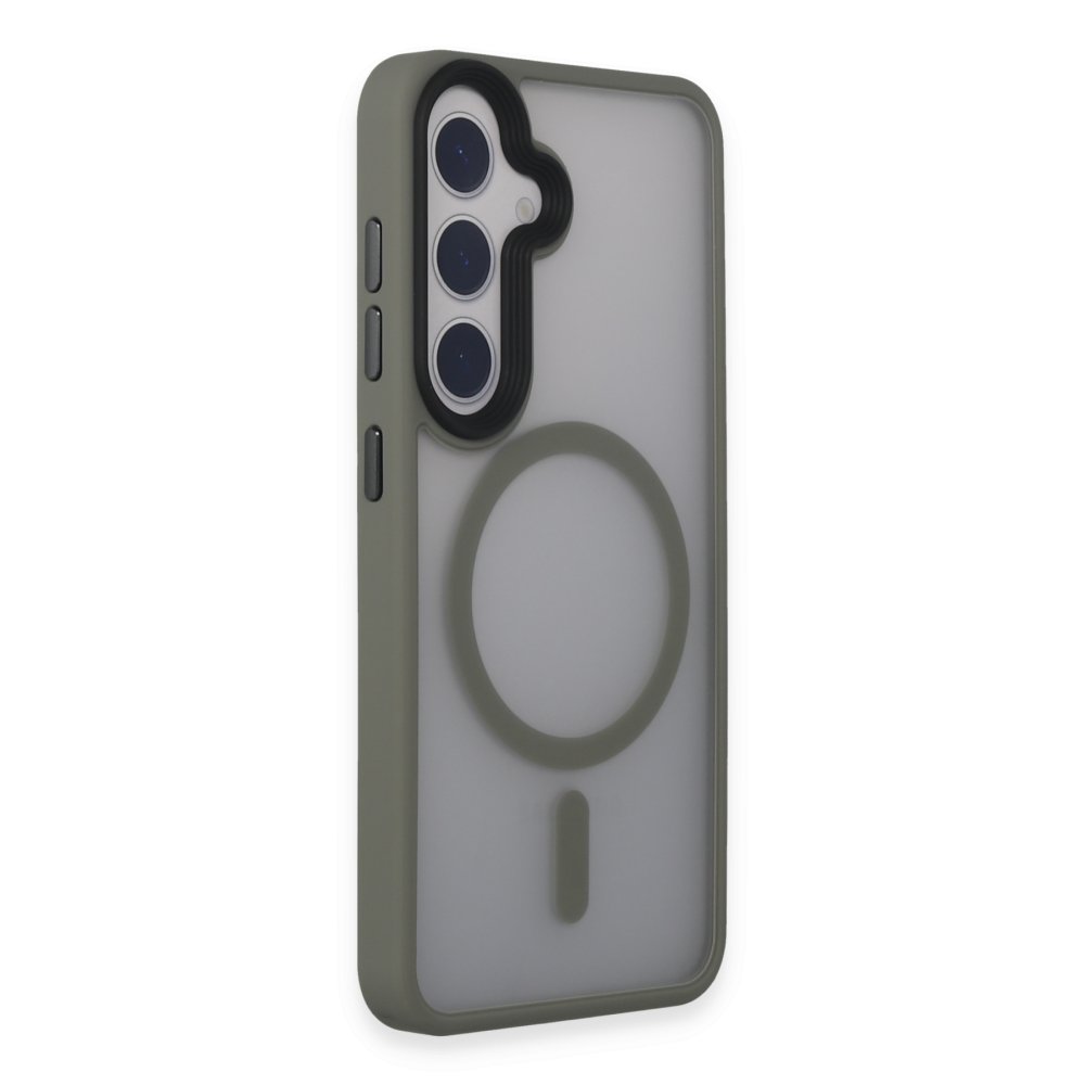  Samsung Galaxy S24 Kılıf Trex Magneticsafe Kapak - Titan Gri