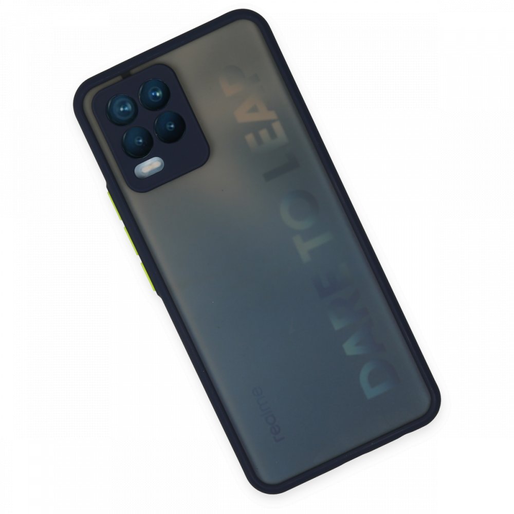 Realme 8 Kılıf Montreal Silikon Kapak - Lacivert Realme 8 Kılıf Montreal Silikon Kapak - Lacivert