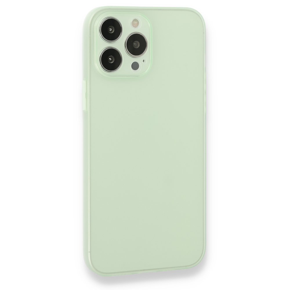  iPhone 13 Pro Max Kılıf Puma Silikon - Açık Yeşil