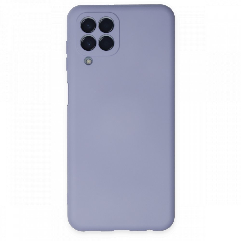  Samsung Galaxy M33 Kılıf Nano içi Kadife Silikon - Lila