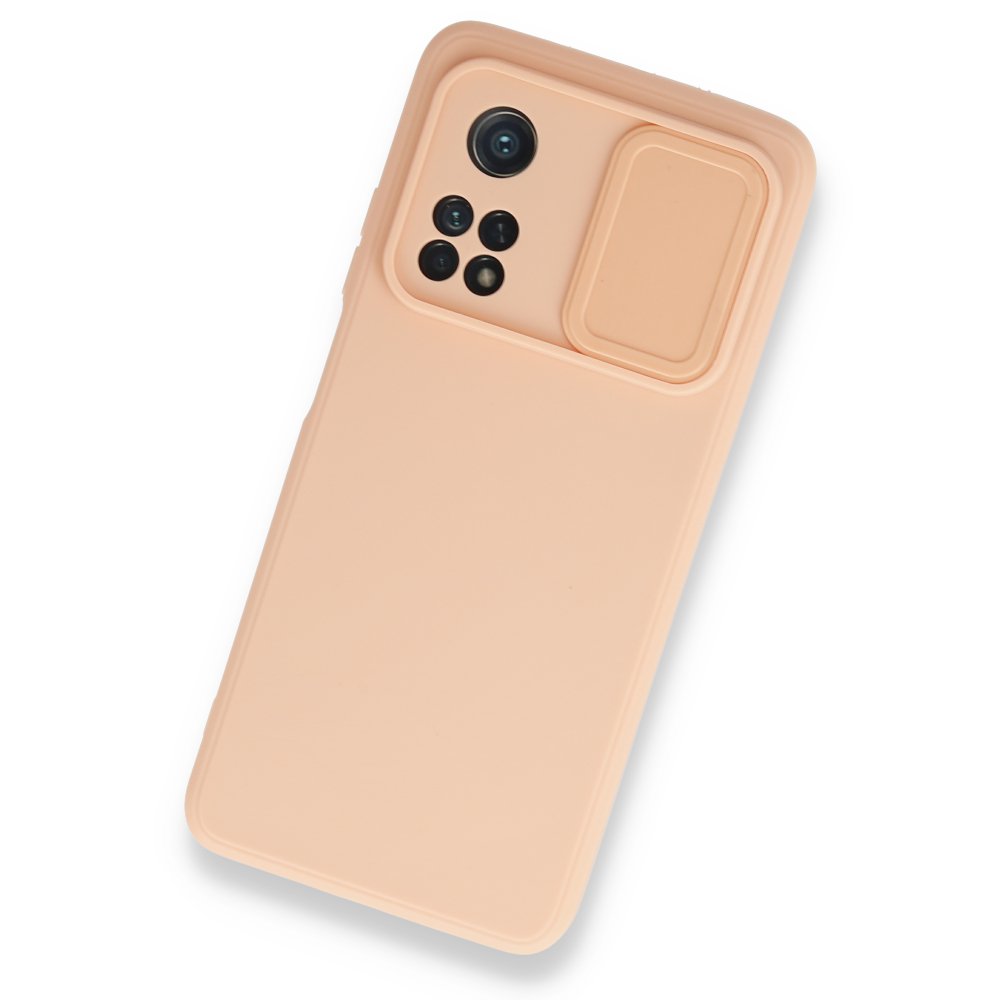  Xiaomi Mi 10T Kılıf Color Lens Silikon - Pudra