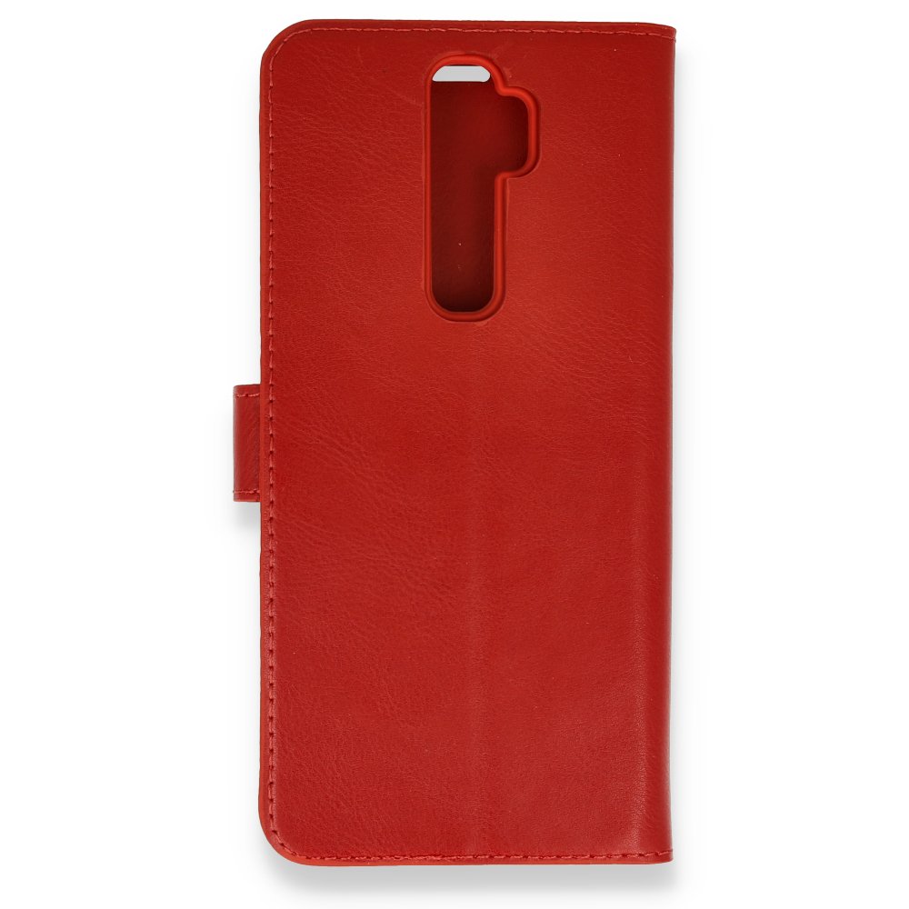  Oppo A9 2020 Kılıf Trend S Plus Kapaklı Kılıf - Kırmızı