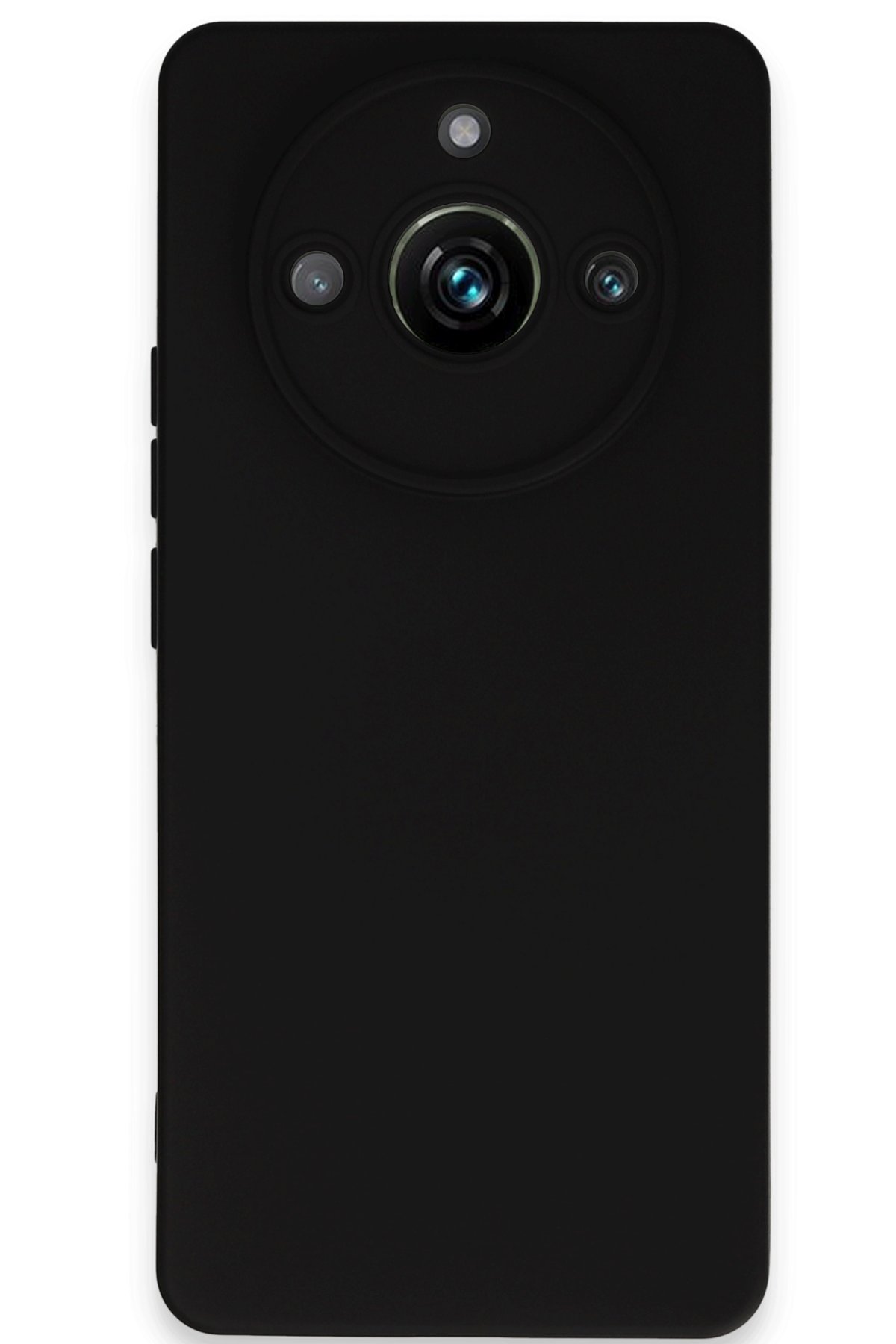  Realme 11 Pro Kılıf Nano içi Kadife Silikon - Siyah