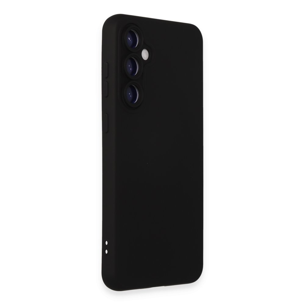  Samsung Galaxy S24 Kılıf Nano içi Kadife Silikon - Siyah