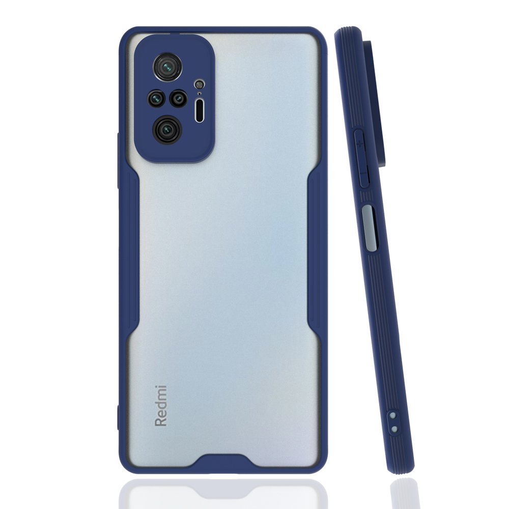Redmi Note 10 Pro Kılıf Platin Silikon - Lacivert