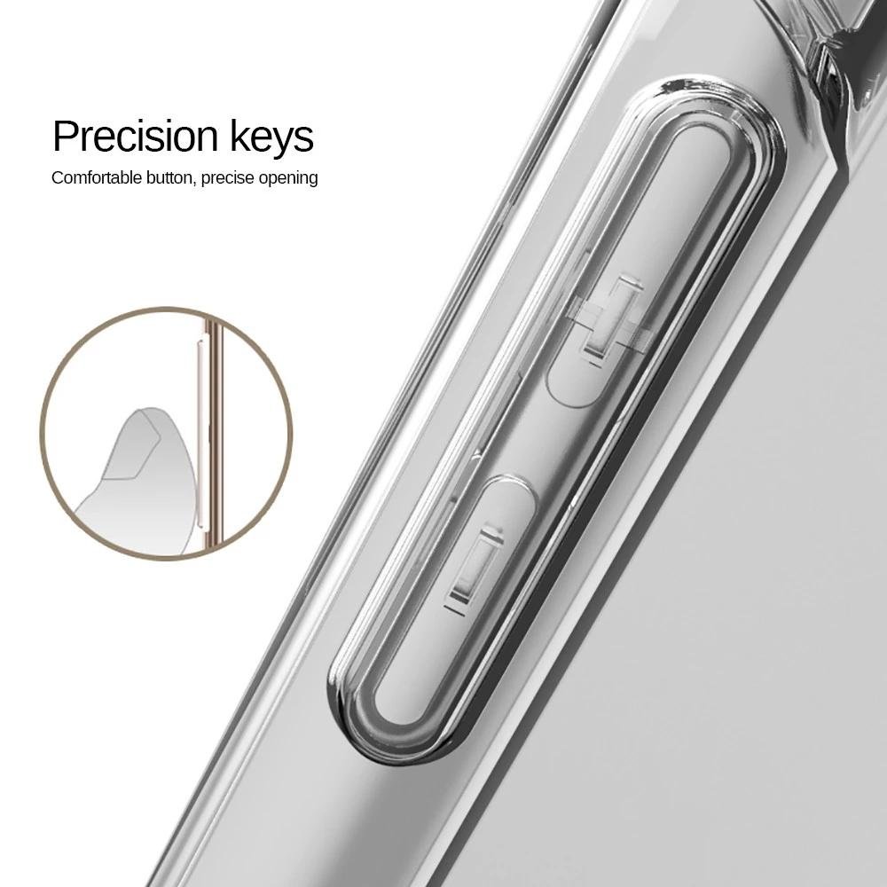 Redmi Note 9 4G Kılıf Lüx Şeffaf Silikon