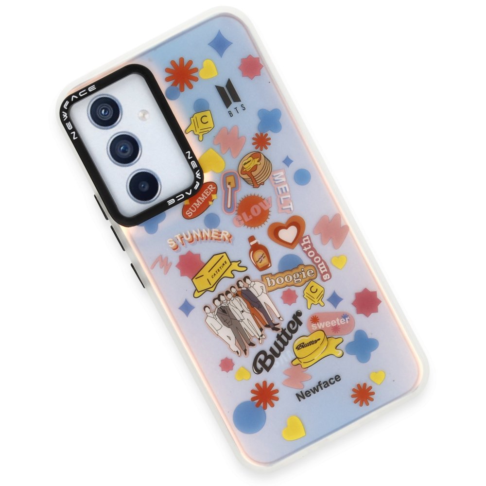  Samsung Galaxy A54 5G Kılıf Estoril Desenli Kapak - Estoril - 16