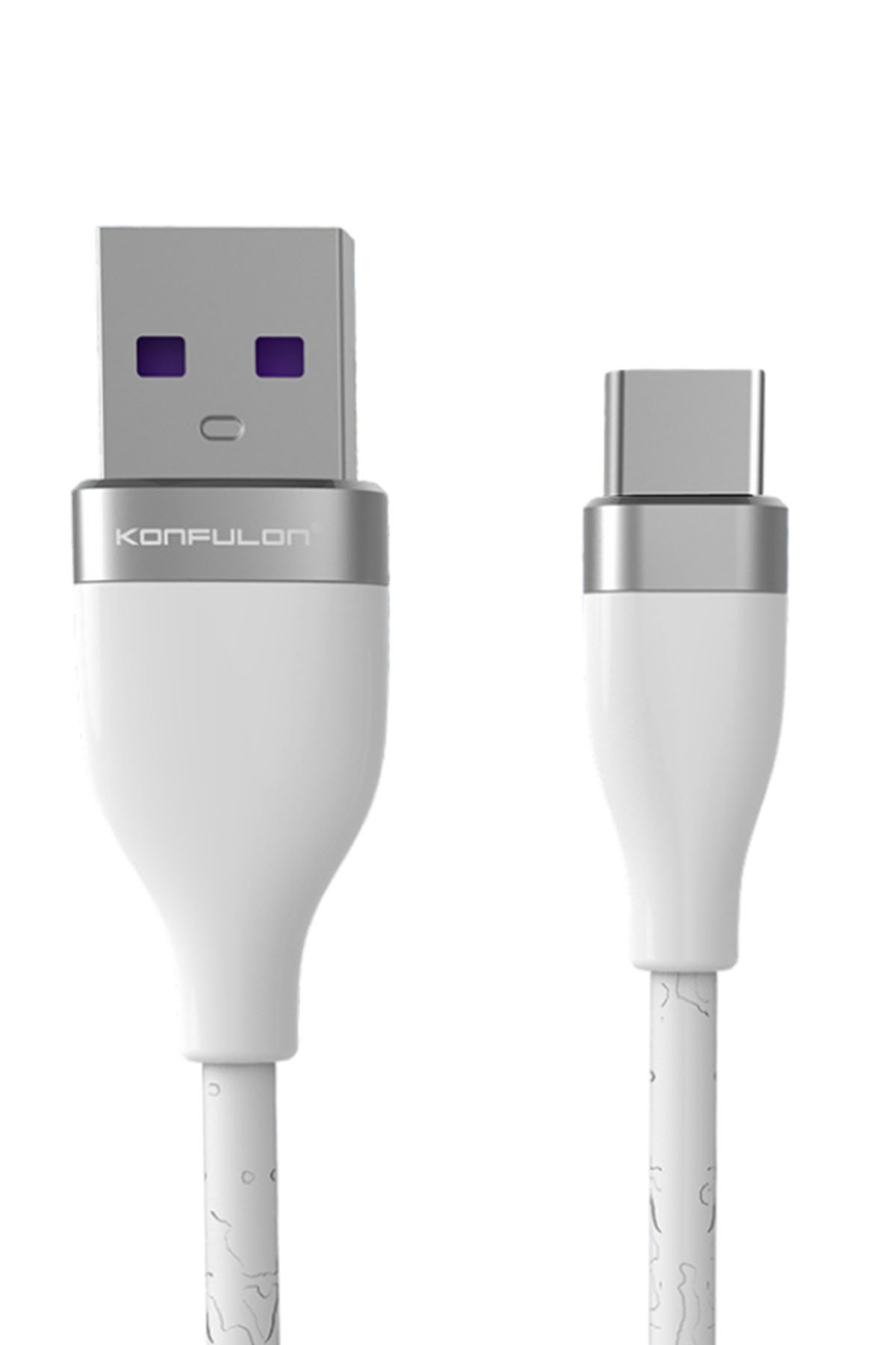 Konfulon S84 Seramik Uçlu Type-C 1M 3.1A - Beyaz