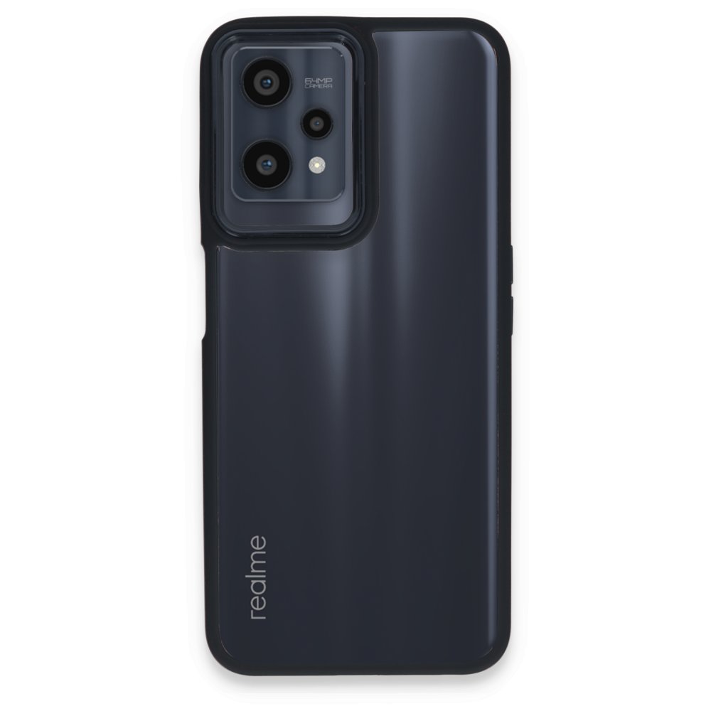 Realme 9 Pro 5G Kılıf Dora Kapak - Siyah  Realme 9 Pro 5G Kılıf Dora Kapak - Siyah